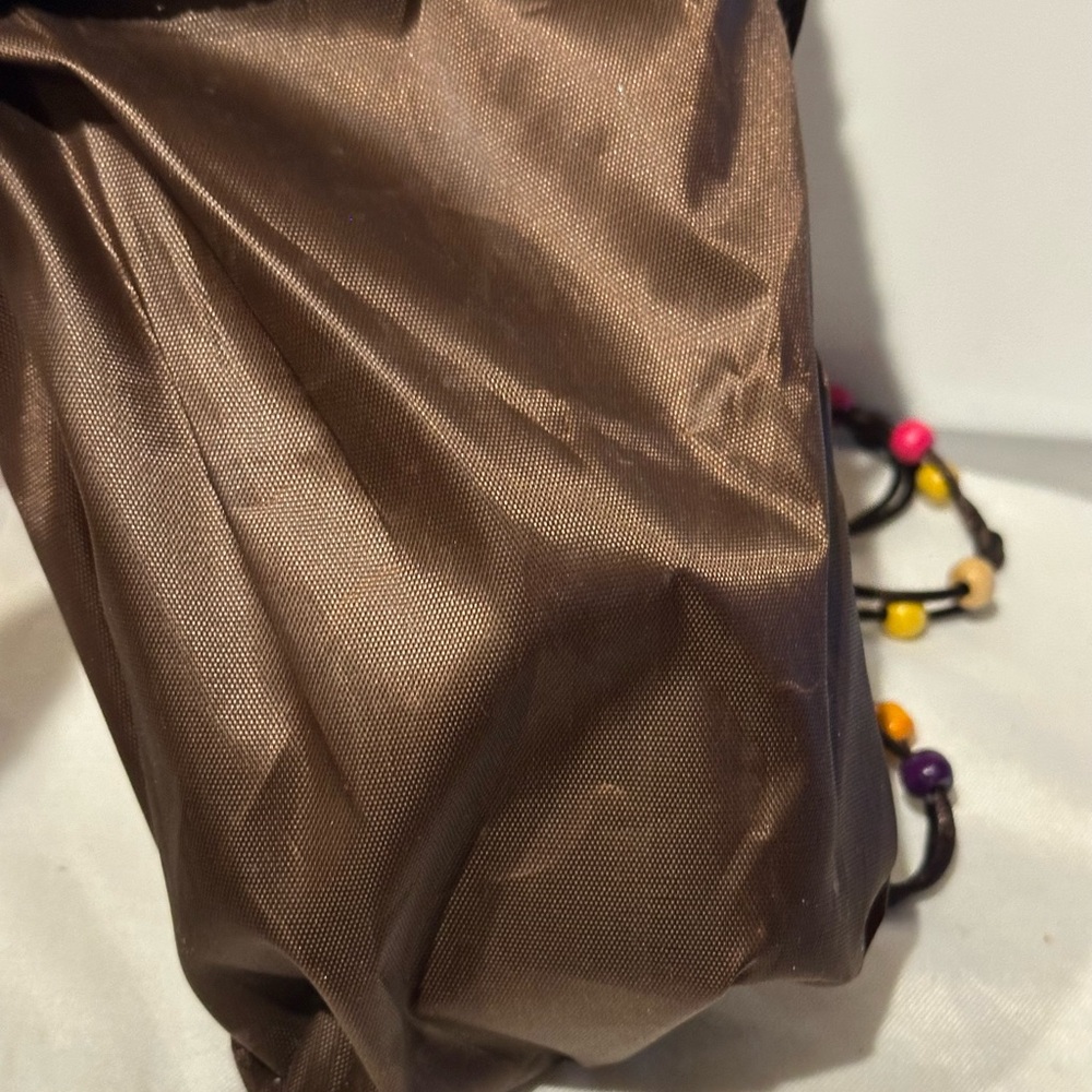 Unique Tropical Craft Coconut Shell Colorful Cros… - image 8